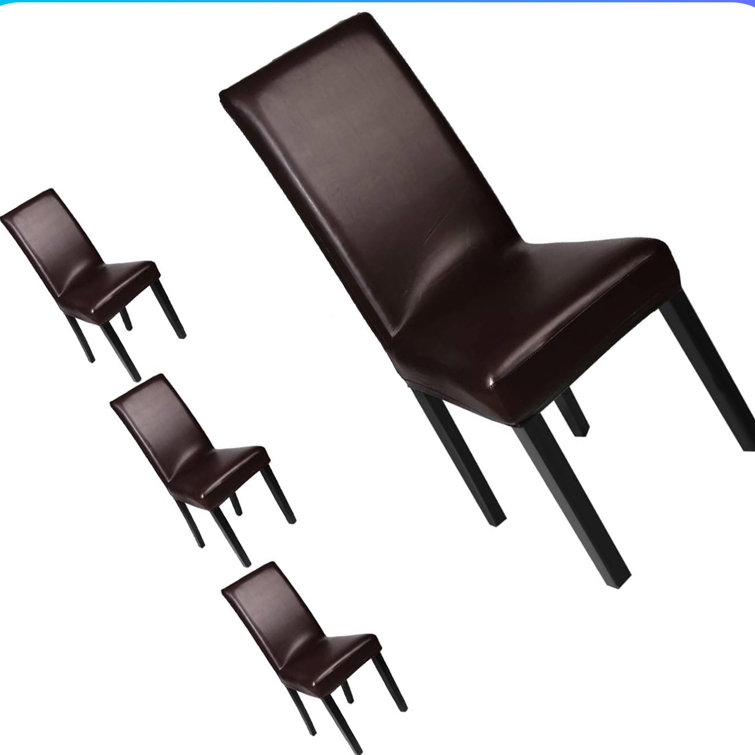 Eternal Night Spandex, Polyurethane Dining Chair Slipcover Wayfair Canada